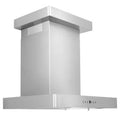 24 in. 400 CFM Convertible Wall Mount Range Hood in Stainless Steel Z15375
