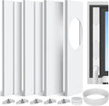 Portable AC Window Kit with 5.9 Exhaust Hose, Pack of 2 O562