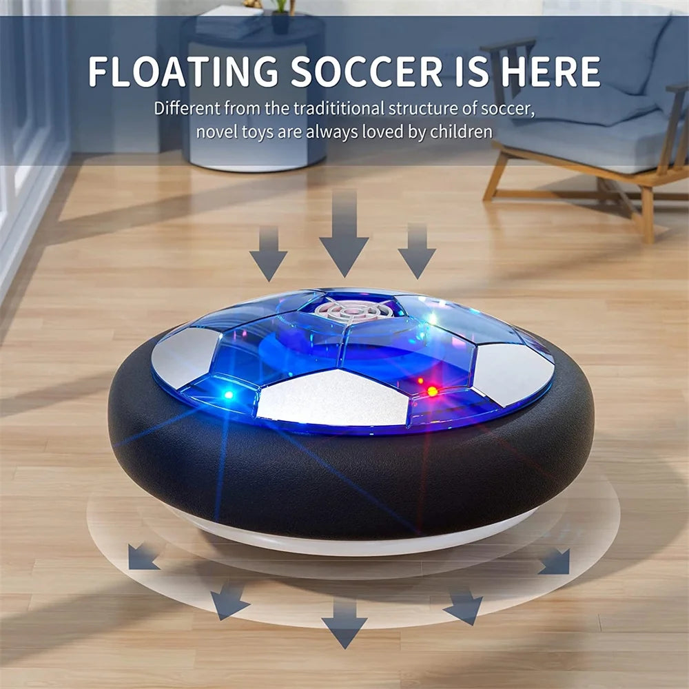 Hover Soccer Ball Set of 2 with LED Lights and Soft Foam Bumpers S233
