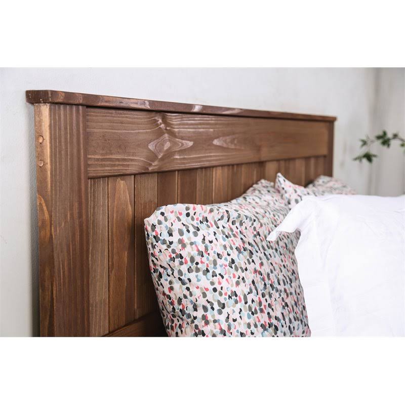 King Panel Headboard in Mahogany T3387