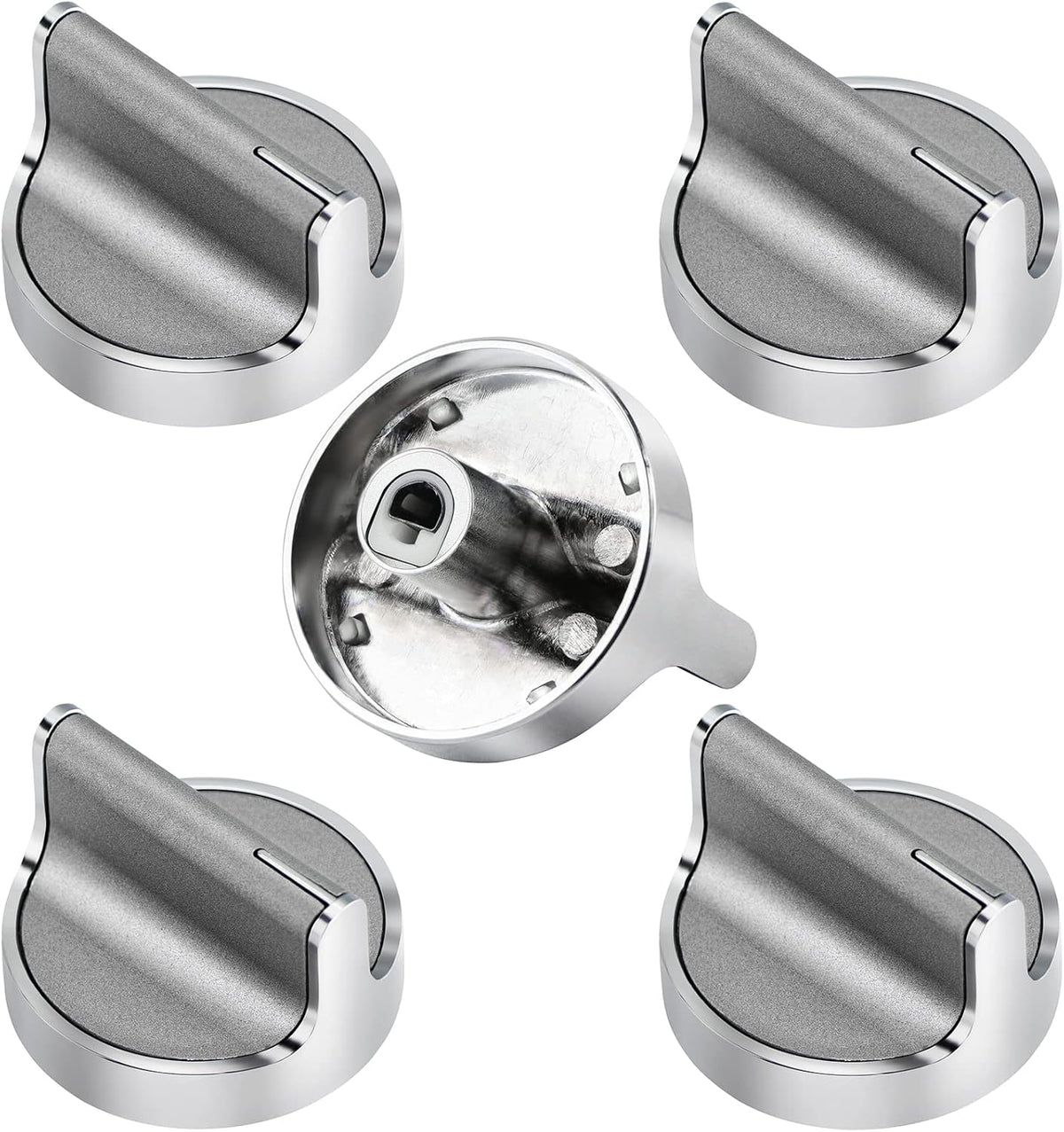 5 Pack Gas Stove Range Knobs A4180