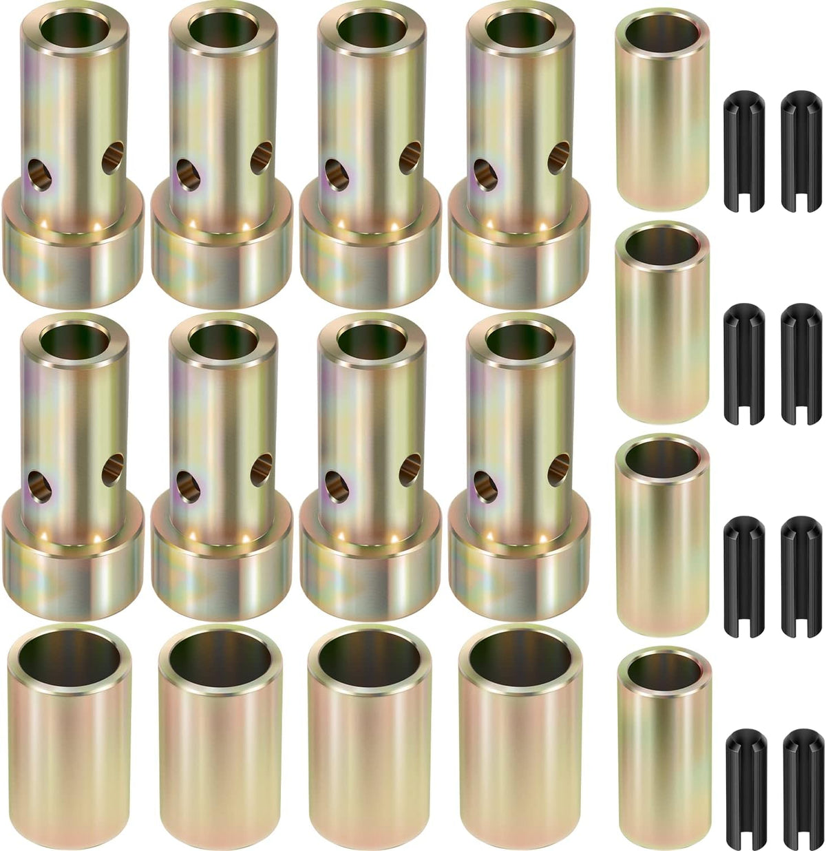 4 Pairs Cat 1 Quick Hitch Adapter Bushing Kit F3130