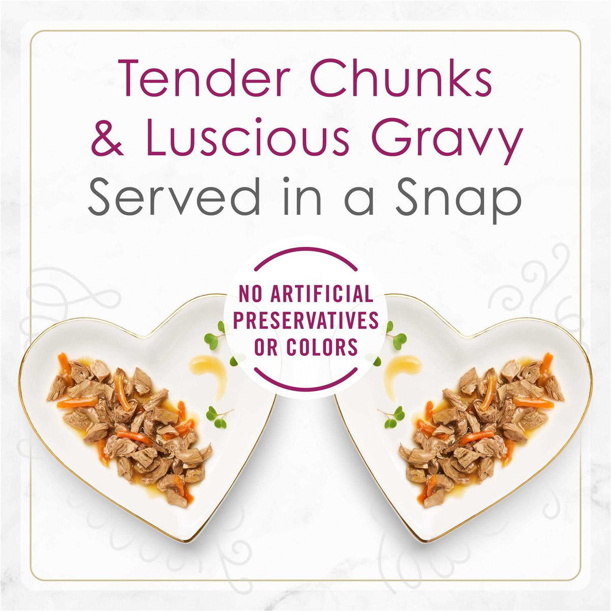 Wet Cat Food Tender Beef with Carrots Q38349