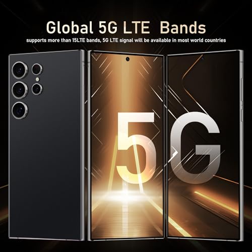 White 6.8" 6GB+256GB Unlocked Smartphone X117