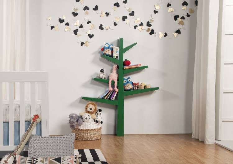 Green Bookcase P509873