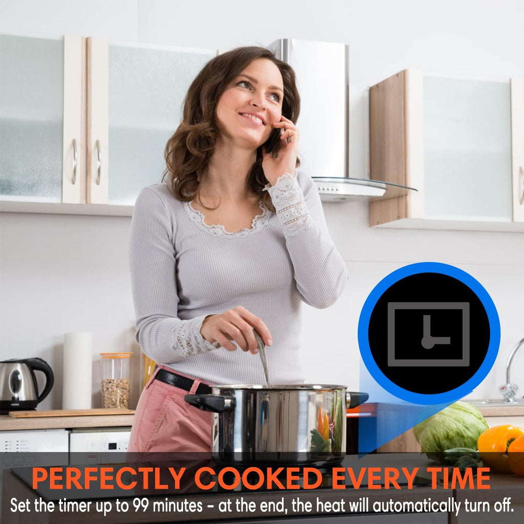 30 Inch 4 Burners Induction Cooktop with Timer D238937