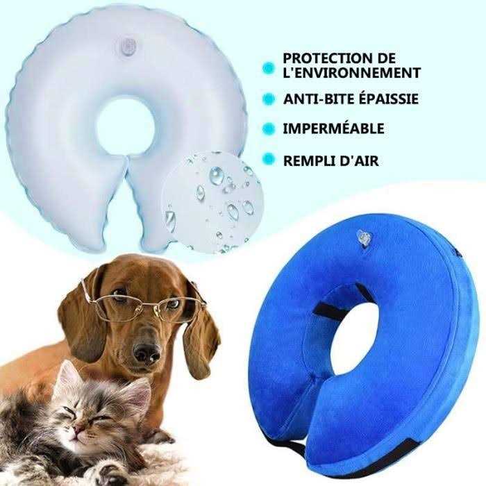 Protective Inflatable Cone Collar for Dogs and Cats E696