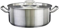15 Quart Stainless Steel Braiser With Cover P393824