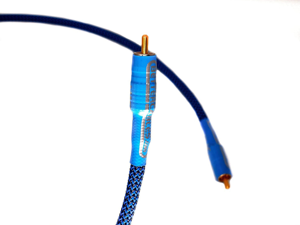 Blue Silver/Copper Hybrid Coaxial RCA Cable 6 Feet H805145