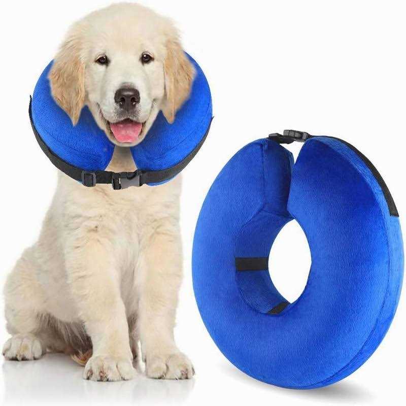 Protective Inflatable Cone Collar for Dogs and Cats E696
