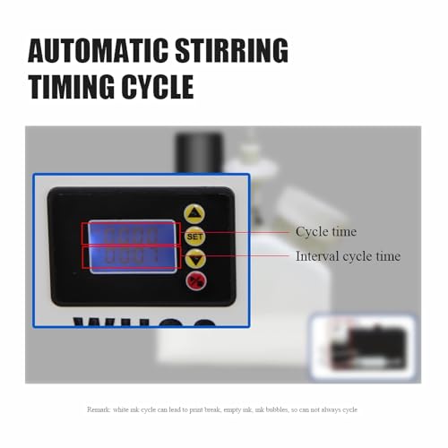 DTF Printer with Automatic White Ink Agitation and Timed Circulation Q13145