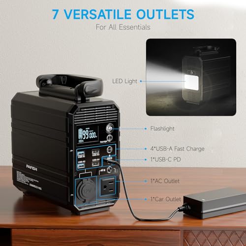 31200 mAh USB C Power Bank with 100W AC Outlet O114561