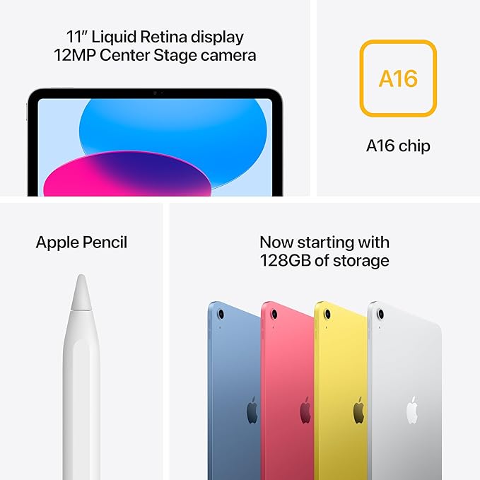 11-inch iPad 512GB Wi-Fi 6 Silver K551776