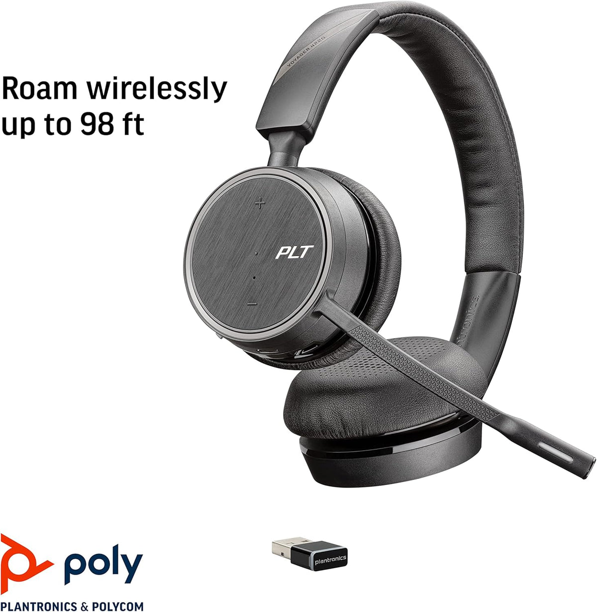Bluetooth Single-Ear Monaural Headset with Charge Stand O872