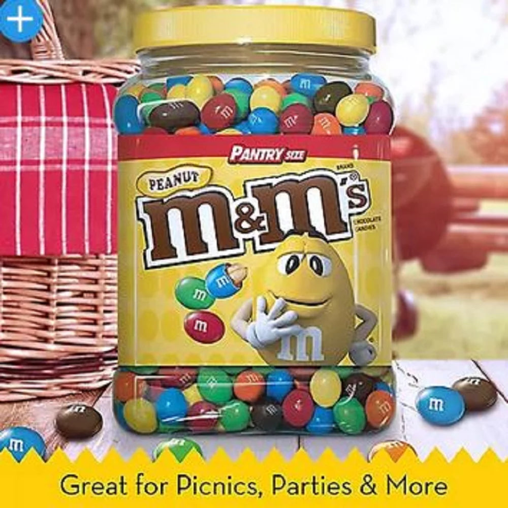 62 oz Peanut Milk Chocolate Candy Jar A5359