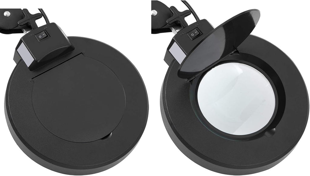 8x Magnifying Glass Architect Lamp with Desk Clamp Mount F260