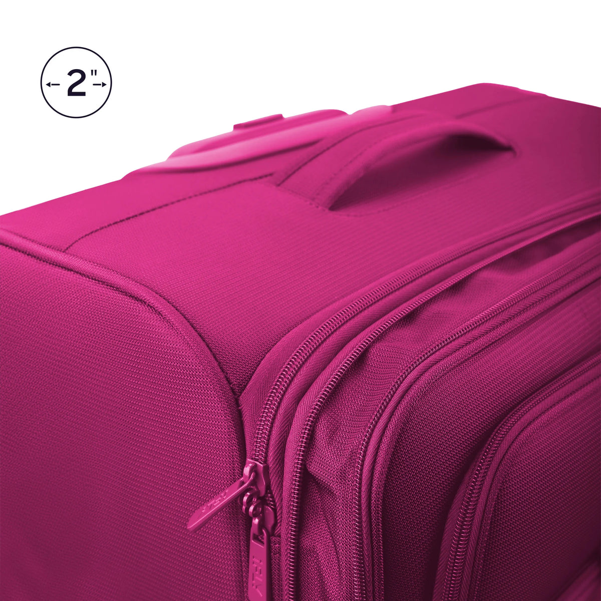 Fuchsia 20" Carry-on Luggage V2164