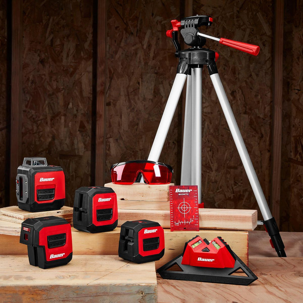 50 ft. Self-Leveling Cross-Line Laser Level K66452