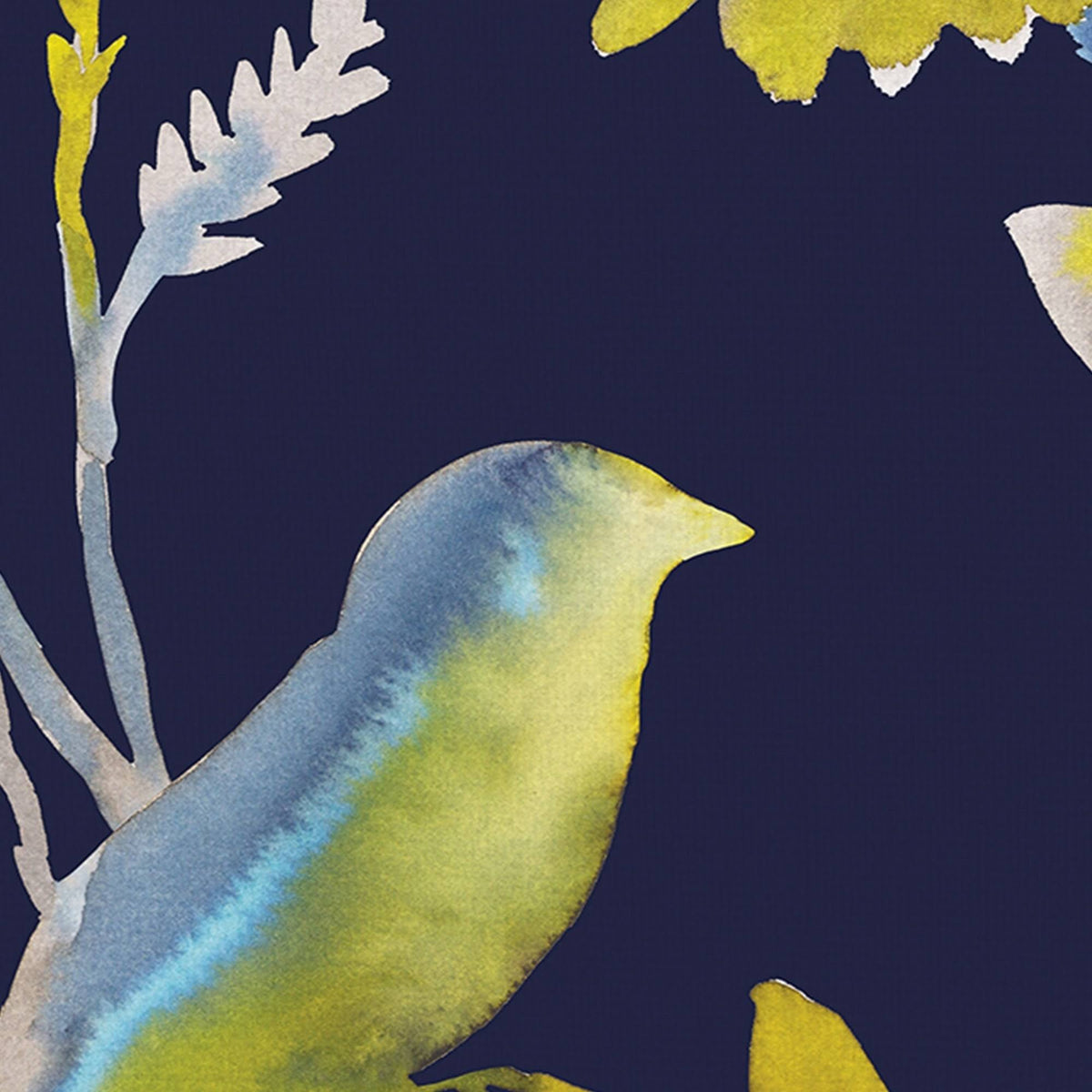 Birds and Feathers Canvas Art Set of II 16 inch x 20 inch M6676