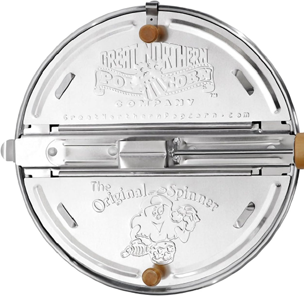 6-Quart Aluminum Popcorn Popper with Hand Crank N882211