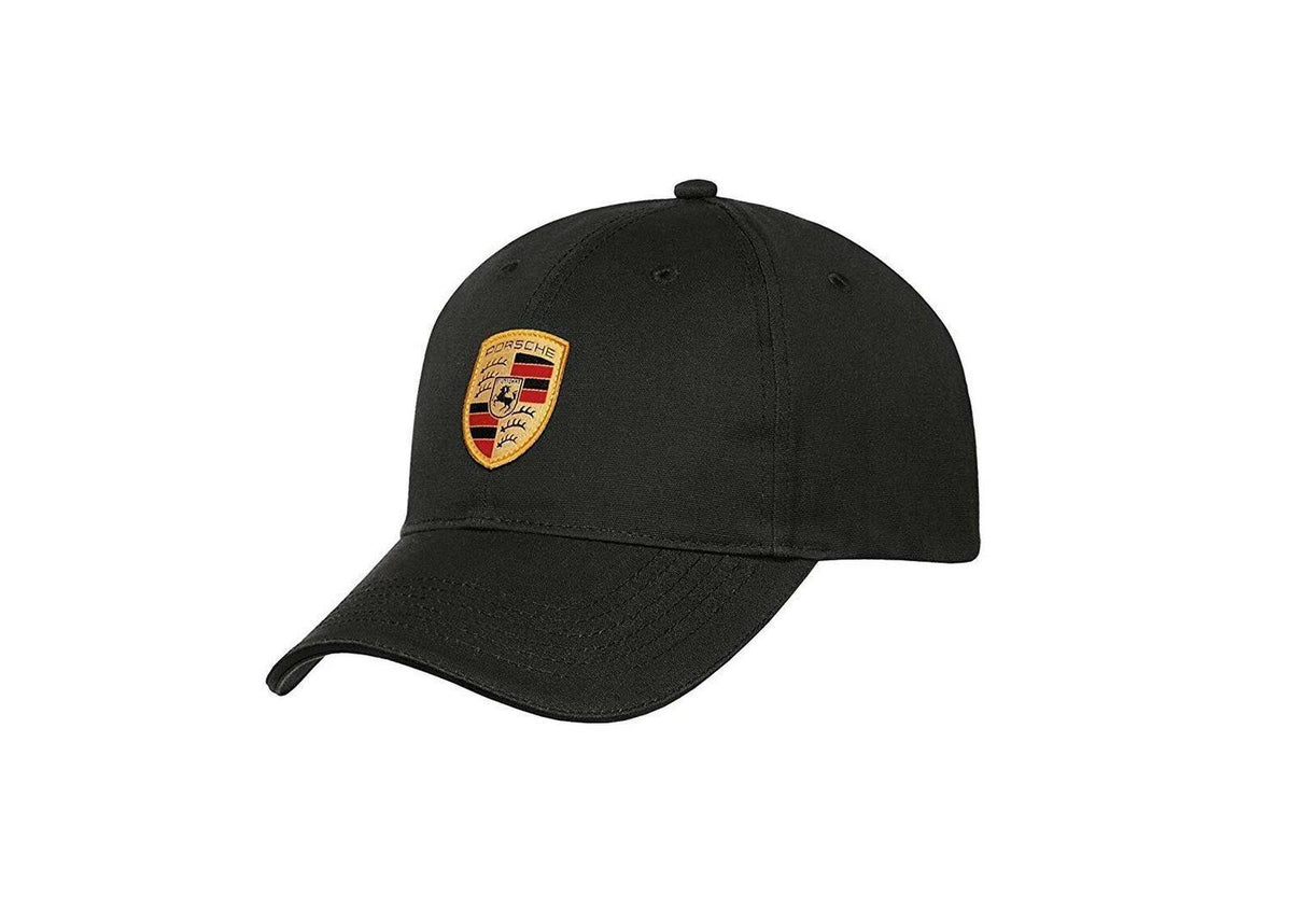 Black Crest Logo Cap S205