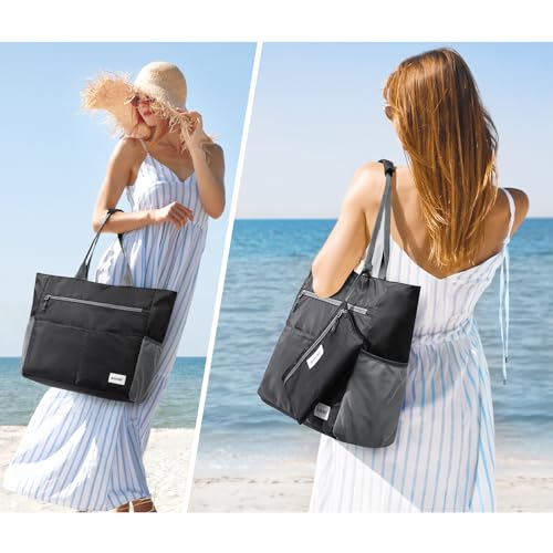 Waterproof Sandproof Large Capacity Foldable Beach Tote Bag U32530