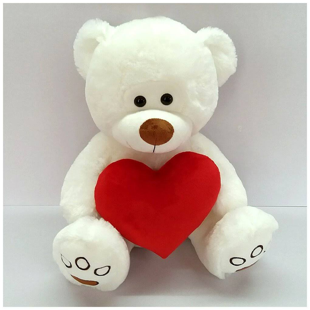 Plush Bear Holding A Heart 15.75x22 Case Pack 6 C329