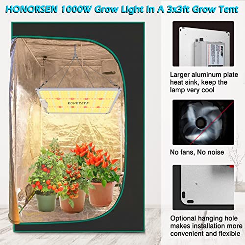 1000W LED Grow Light Full Spectrum with Timer L377827