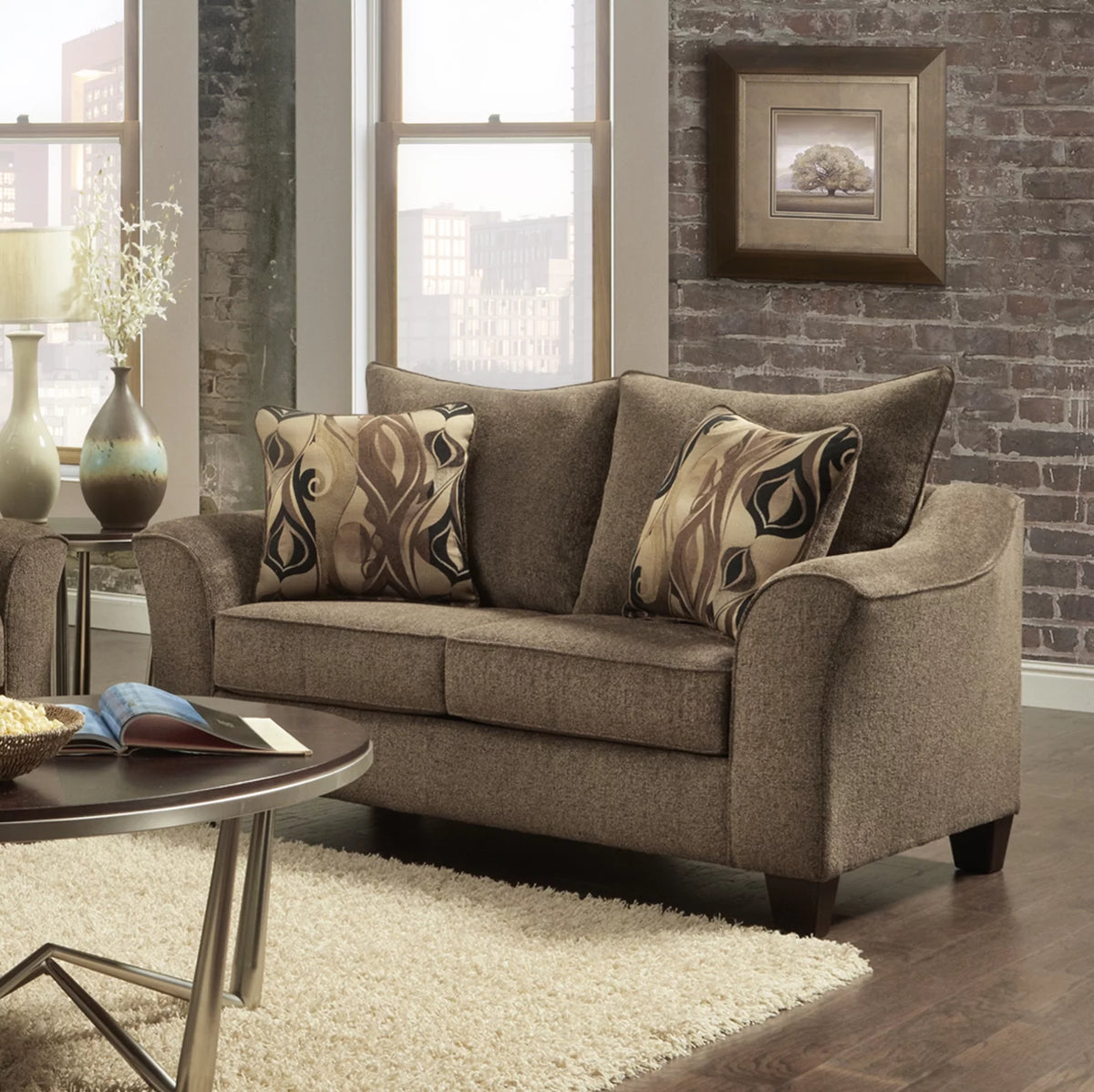 4-Piece Fabric Sofa Set Q655141