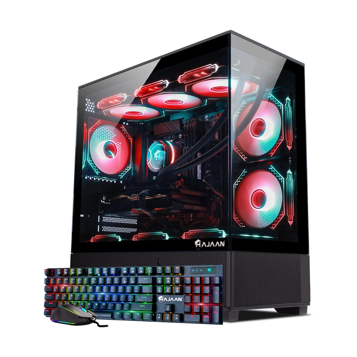 Gaming PC Liquid Cooled Intel i9 12900K GeForce RTX 3060 12GB 32GB DDR4 2TB NVMe SSD Windows 11 Pro WiFi Bluetooth Mechanical Keyboard Mouse Q82860