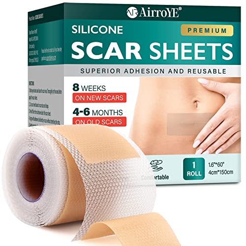 Silicone Scar Sheets, 1.6"x 120" Roll Z4540