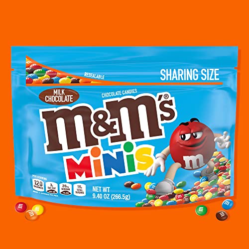 9.4 oz Resealable Bag Peanut Dark Chocolate Candy (Pack of 8) U533761