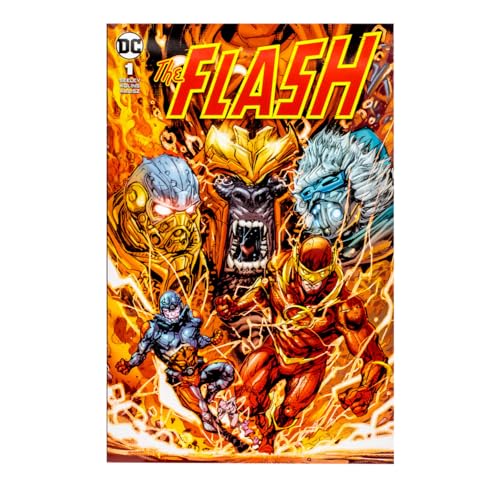 7IN Figure with Comic - The Flash - Captain Cold P15861