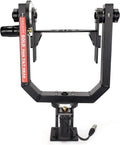Gold Motorized Camera Pan Tilt Head with Joystick Control U1782