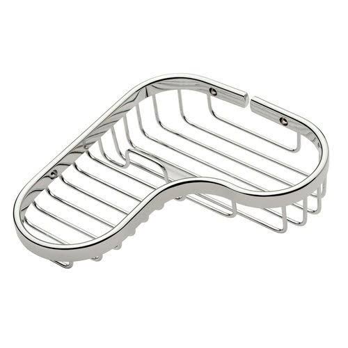 Polished Chrome Corner Shower Basket X51662