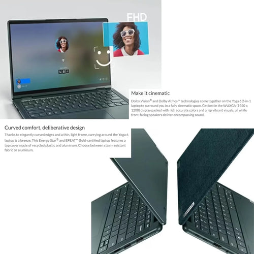 13.3" WUXGA 2-in-1 Touchscreen Laptop with 8GB RAM 1TB SSD D120