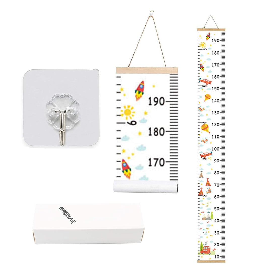 Kids Removable Height Chart Ruler, 7.9 x 79in, Pack of 2 P23863