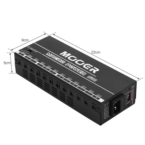 12 Isolated DC Outputs Guitar Effect Power Supply N586