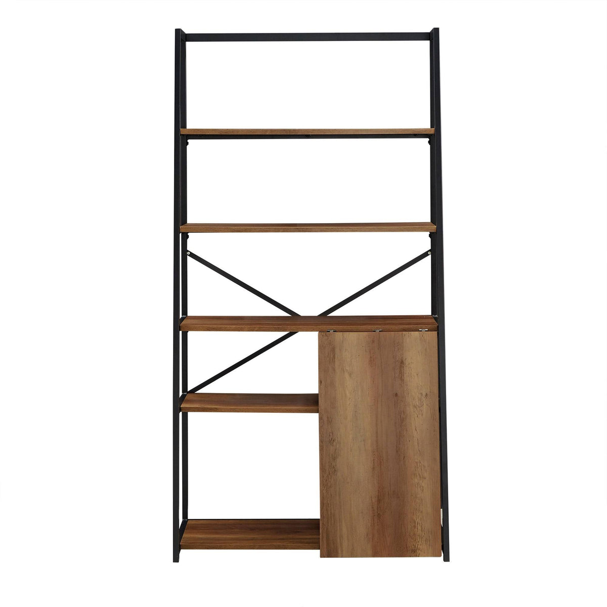Folding Desk with Bookcase Z6103