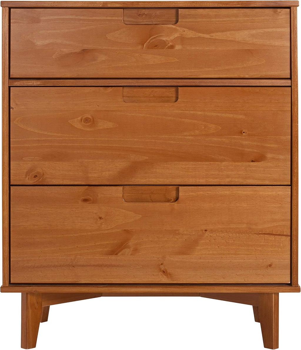 3 Drawer Wood Dresser X55439