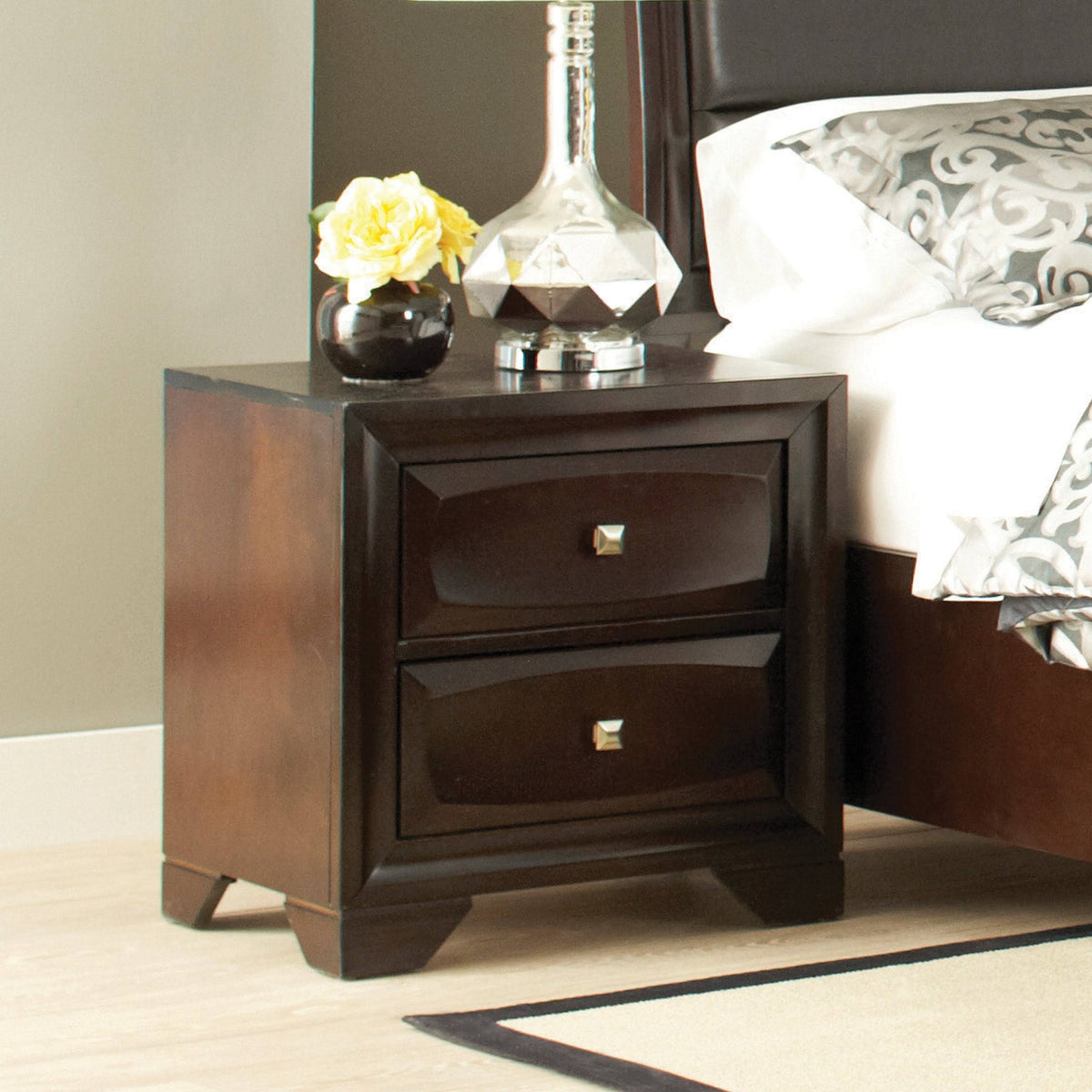 Cappuccino Nightstand K15652