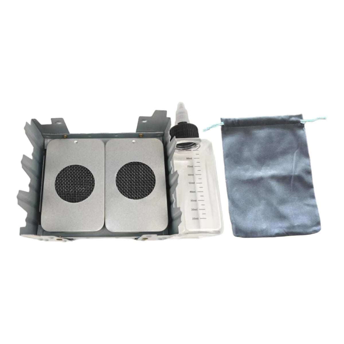 Liquid Fuel Camping Stove Set with Folded Stand Grill B92439