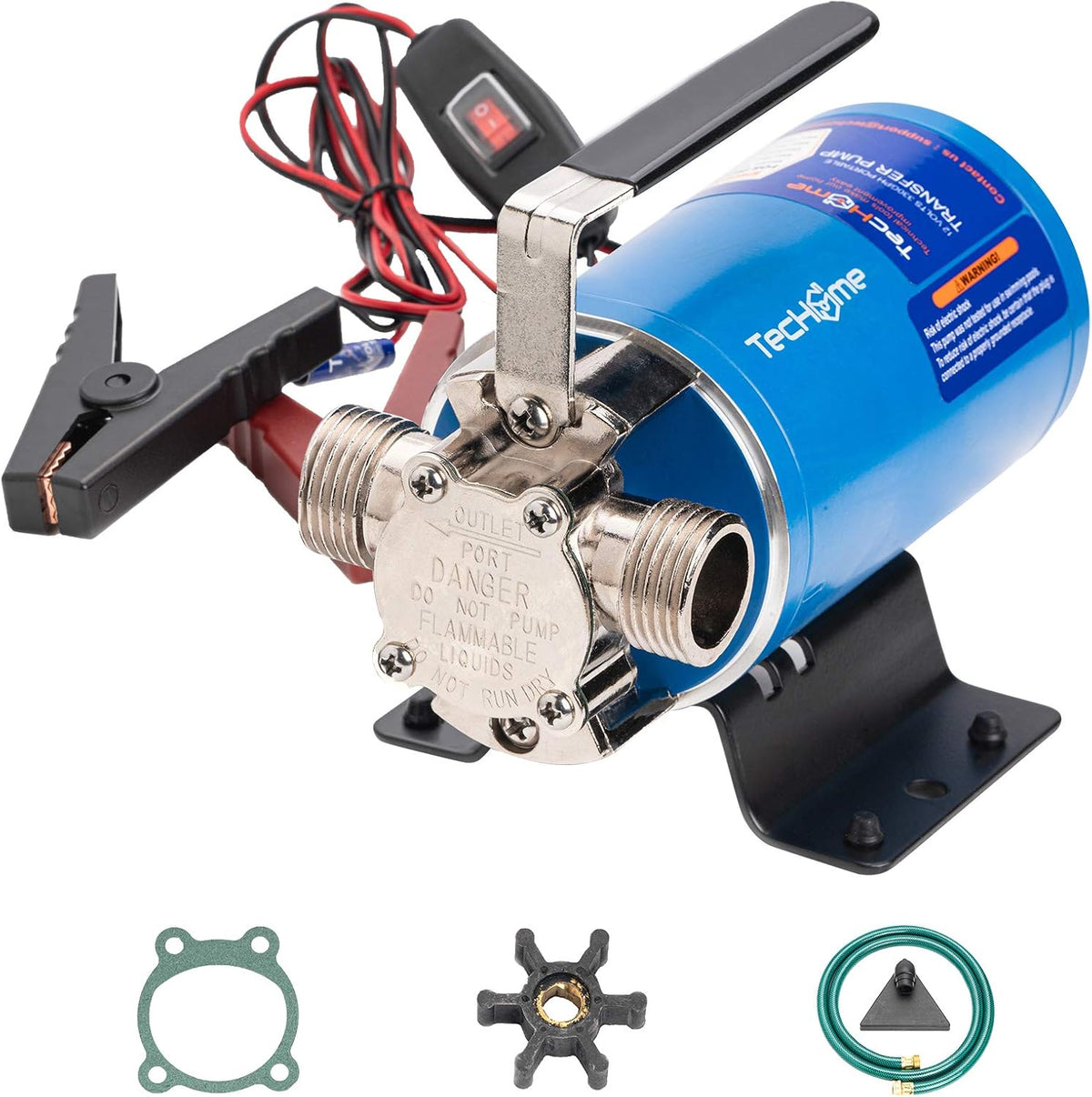 Water Transfer Pump, 115V 1/10HP 330GPH, Portable Electric Utility Pump, Pack of 2 I823869