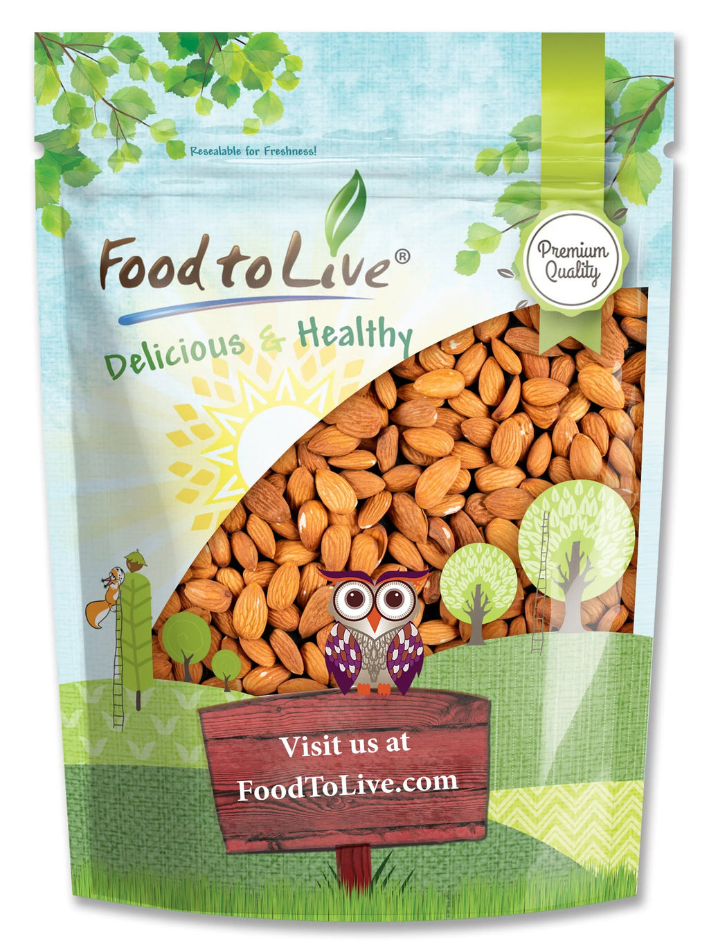 California Almonds 4 Pounds Kosher N4522
