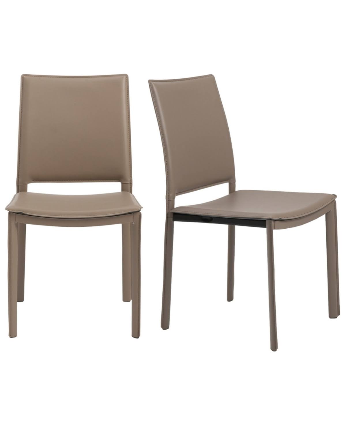 Taupe Dining Chair Set of 2 W602890