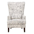 French Script Accent Chair L842