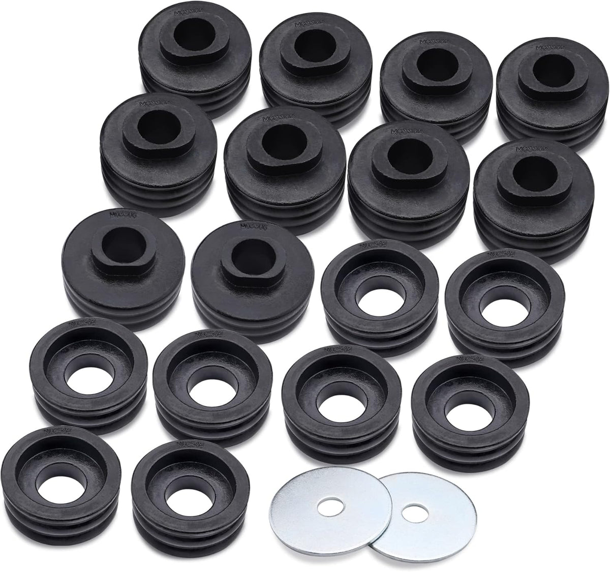 18pcs Polyurethane Body Mount Bushing Kit L902