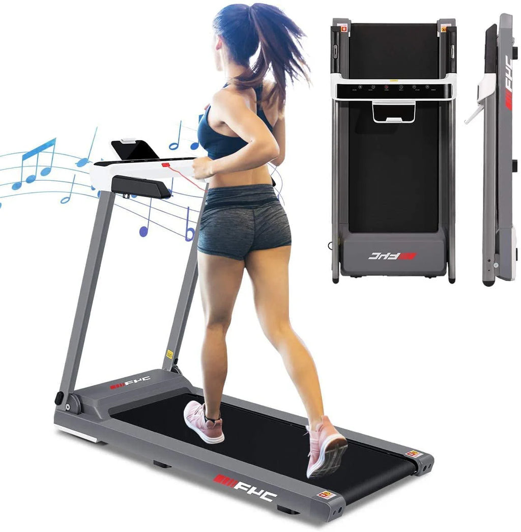 2 in 1 Folding Treadmill with Dual Display A870