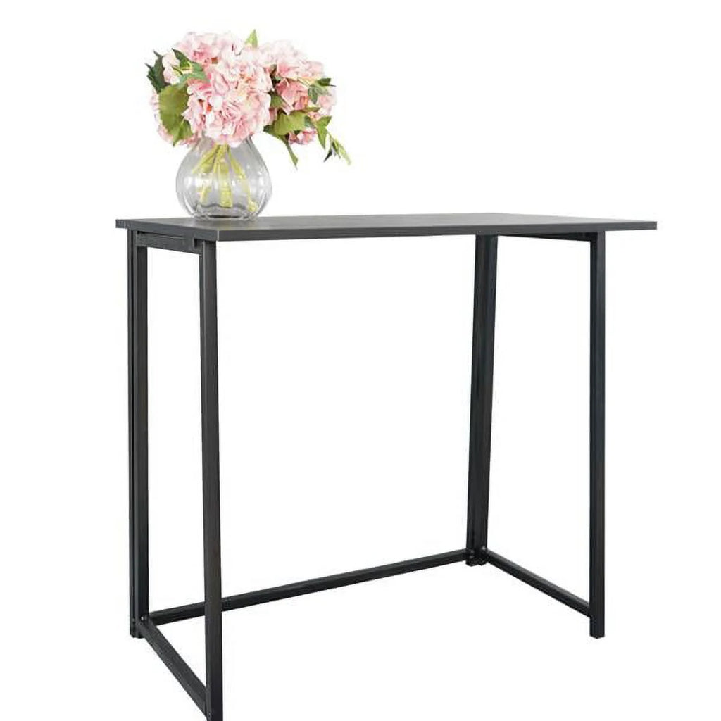 Black Collapsible Computer Desk B726