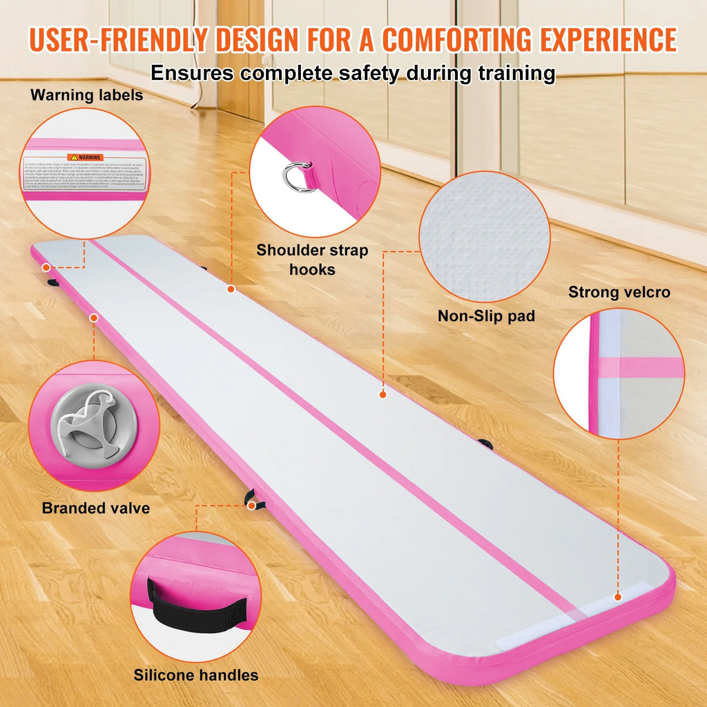 20ft Inflatable Gymnastics Mat with Pump P8872